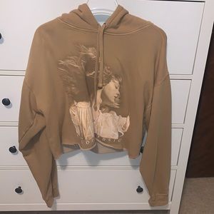 Taylor Swift Fearless Official Cropped Sweatshirt Merch